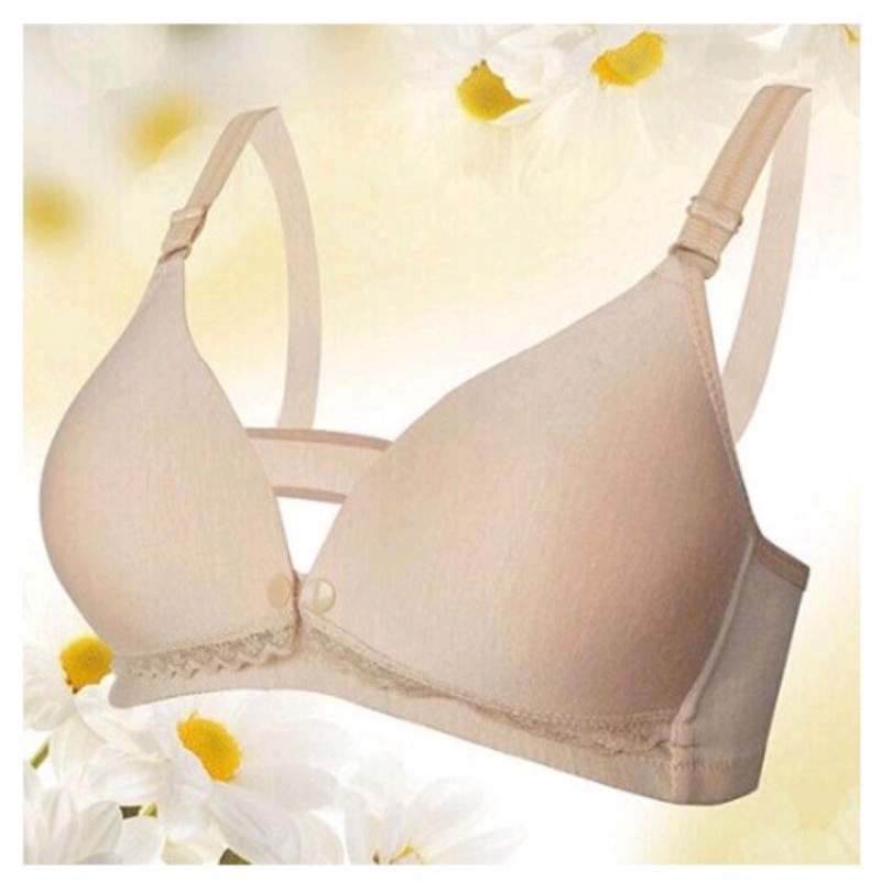 Bra Menyusui / Bra Nursing Chelyne V2092 tanpa kawat / Kutang