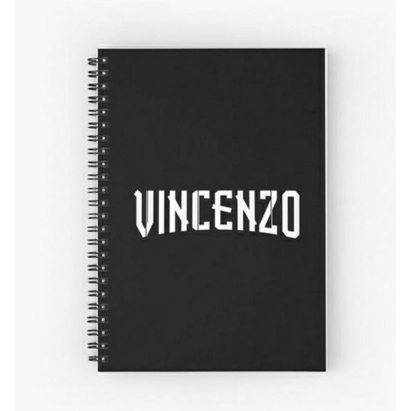 

Notebook Vincenzo Kdrama Merch Song Jong Ki