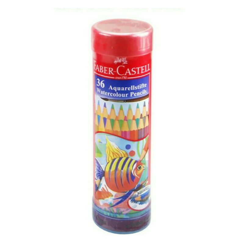 

Faber - Castell Watercolour Pencils in round tin 36 L