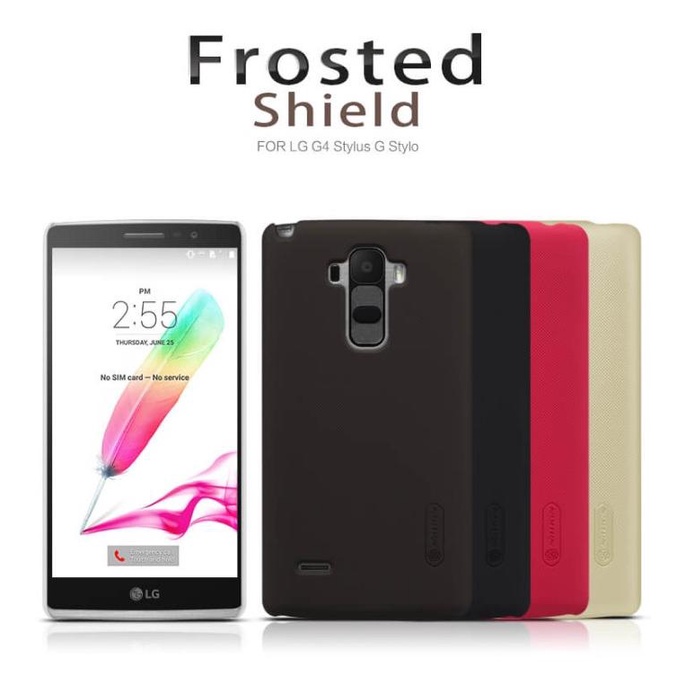 LG G4 STYLUS HARDCASE NILLKIN FROSTED SHIELD ORIGINAL HARD CASE CASING