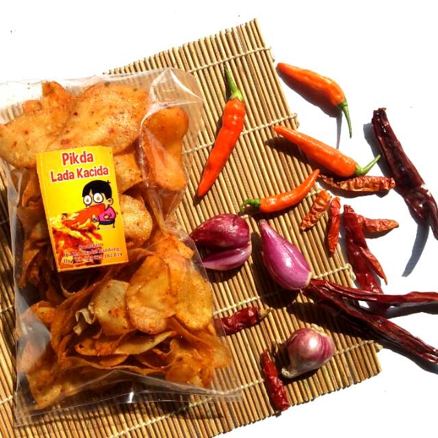 

Keripik singkong pedas