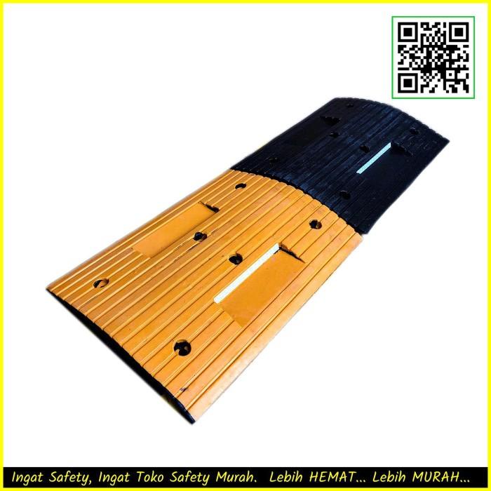 Tape | Speed Bump Besar Karet Lebar 38 Cm Rubber Polisi Tidur 50 Cm