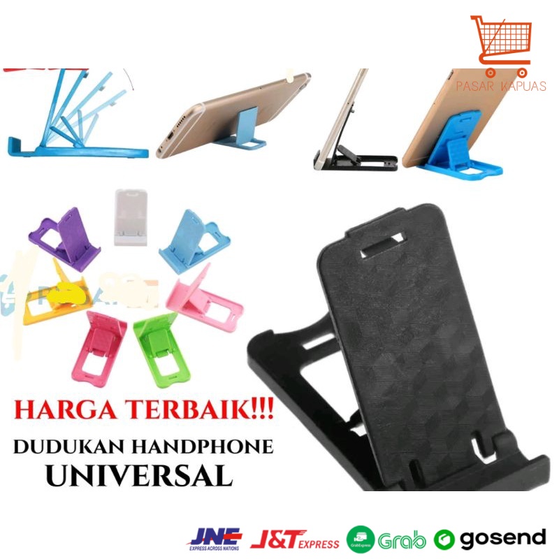[ COD ] DUDUKAN HANDPHONE LIPAT / STAND HP TABLET / HOLDER UNIVERSAL / KURSI HP