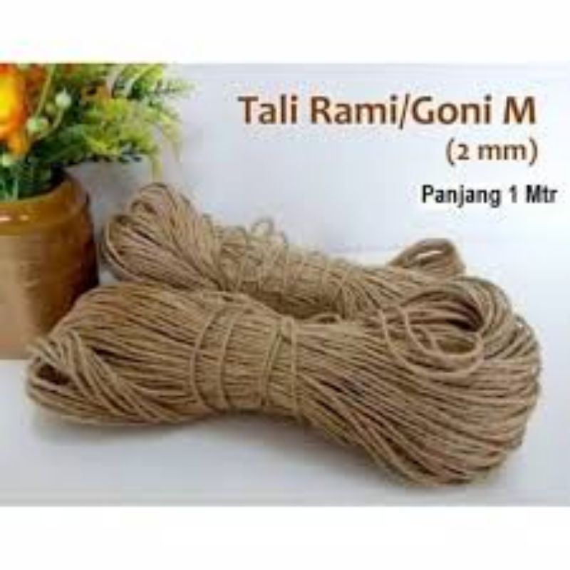 

Tali rami 2 mm/tali goni murah. tali polaroid, tali kerajinan