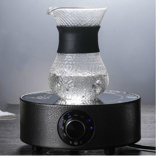 OHFIN Coffee Maker Pot V60 Drip Kettle Teko Kopi 400ml with Filter