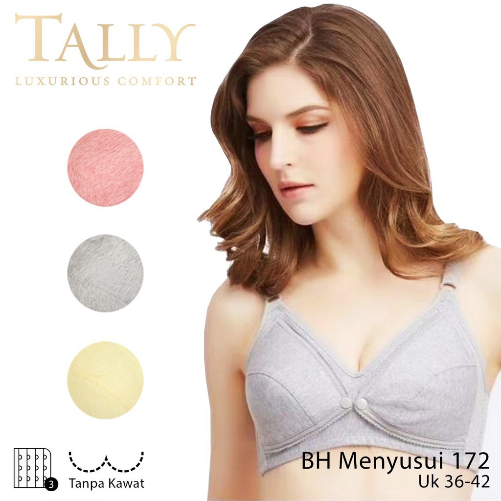 Bra Menyusui Tally 172 &amp; 489 - Maternity Bra Merk Tally - Tally Bra Ibu Menyusui