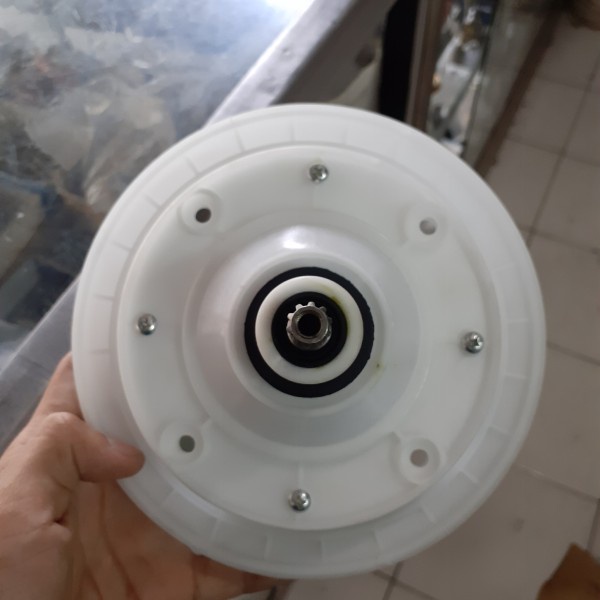 PWM 9556 GEARBOX GIRBOK Mesin Cuci POLYTRON Primadona 2 Tabung pully