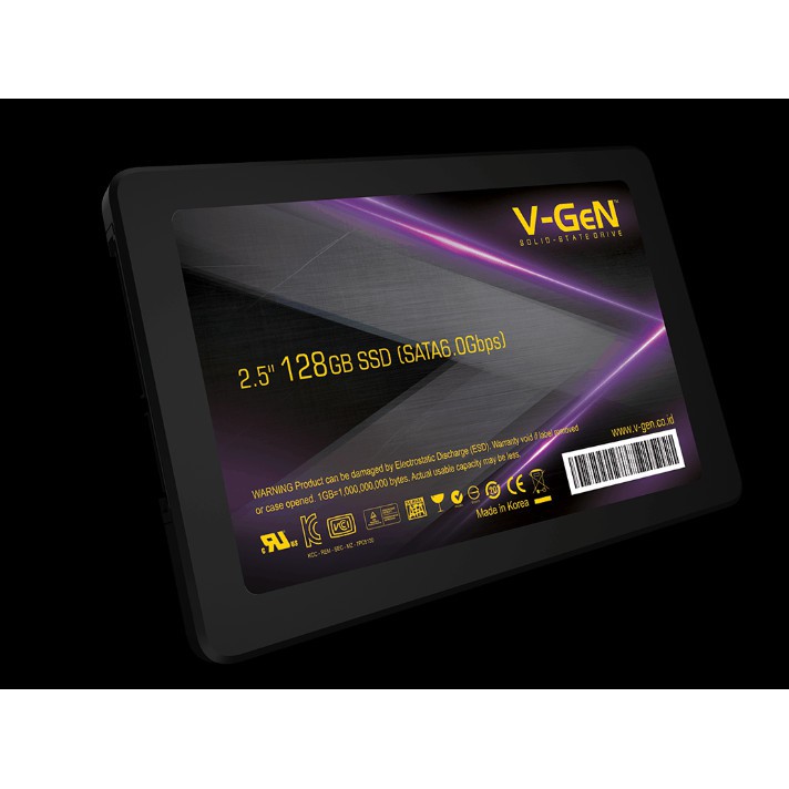 V-GeN SSD 128GB SATA III 2,5&quot; - SSD VGEN 128GB SATA III