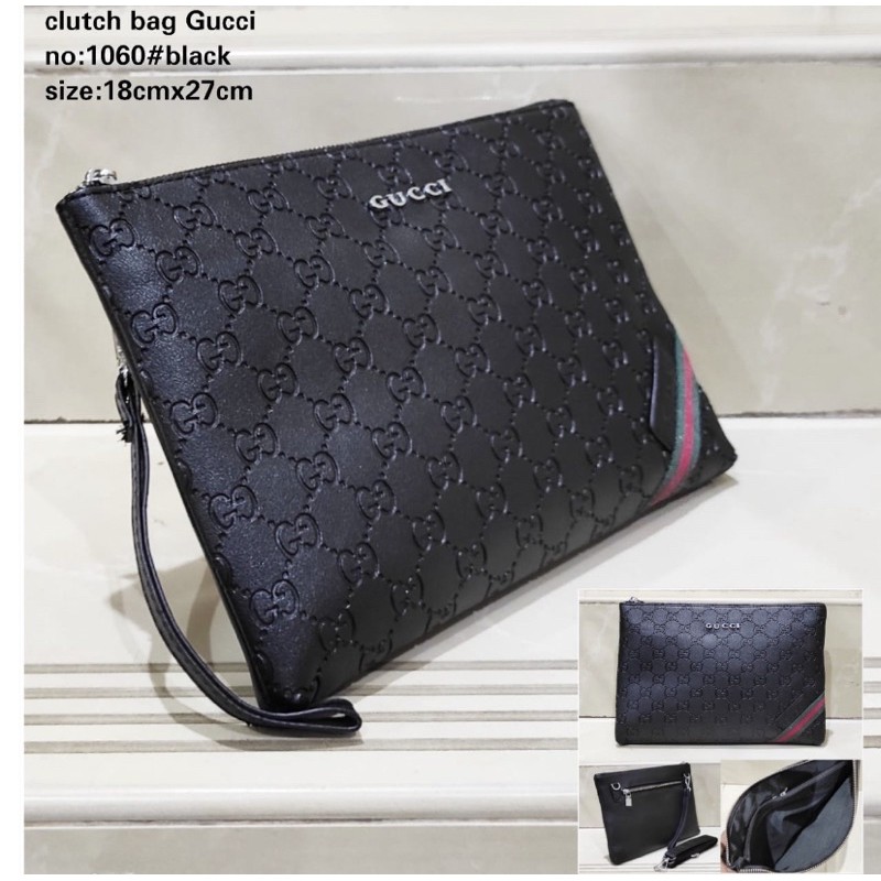 Clutch Gucci premium Quality Tas tangan pria dan wanita handbag import