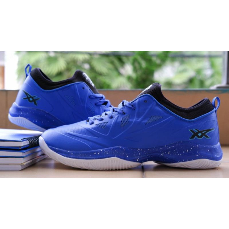 Sepatu volly Asics Nova FF Premium impor blue