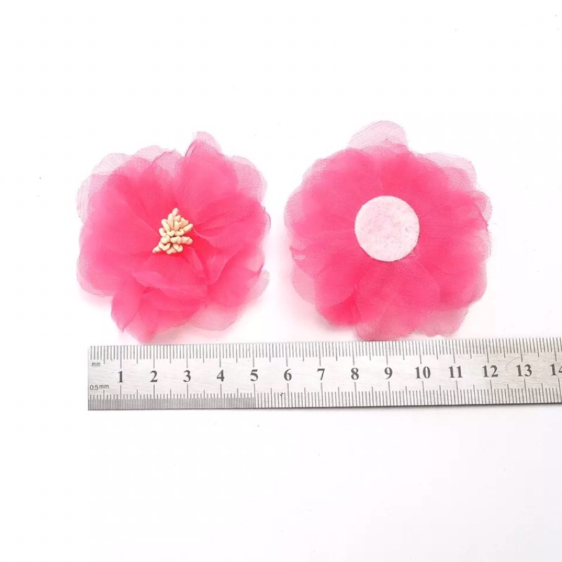 Aplikasi bunga import korea size 6cm