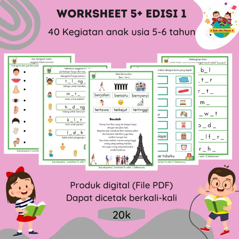 

Worksheet 5+ edisi 1