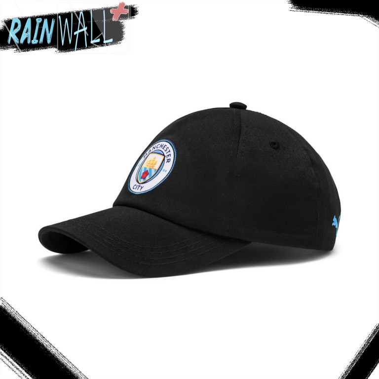 Puma Man City Team Cap 02245417 Topi Hat Cap Beanie Kupluk Casual Sport Original