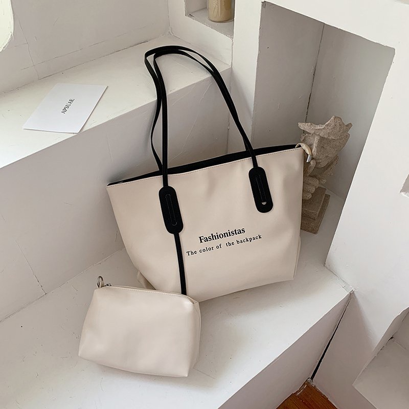 (2PC BISA IKG)GTBI998876023  New arrival  !!! Tas Tote Bag  Wanita Import Premium +Wallet