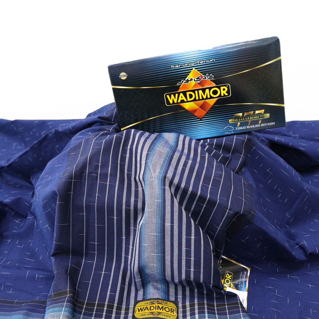 Sarung Wadimor Motif Polos Gerimis 777