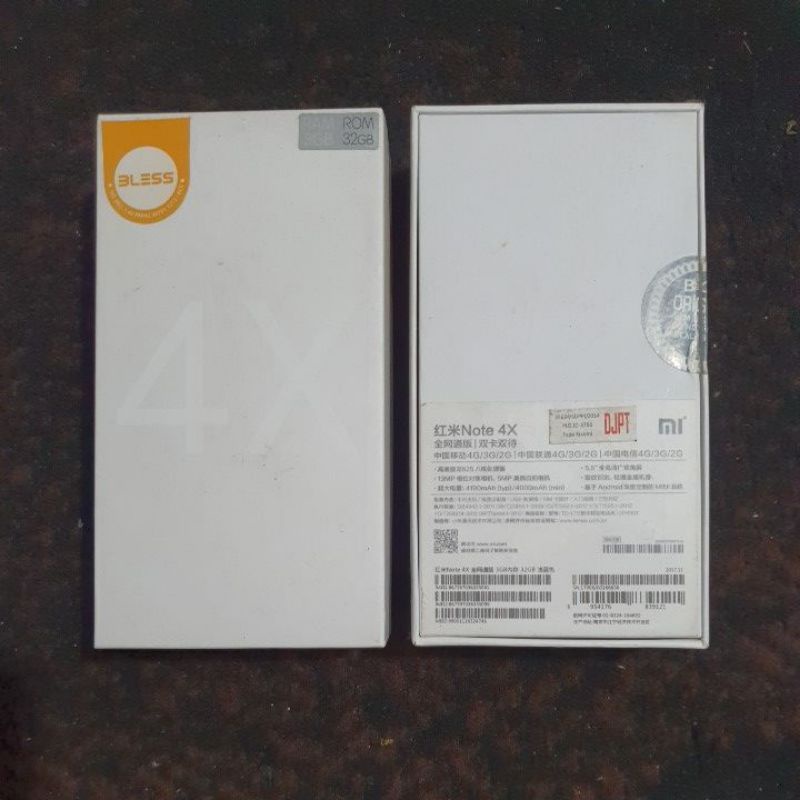 DUS BOOK KARDUS BOX XIAOMI REDMI NOTE 4 / NOTE 4X ORIGINAL COPOTAN