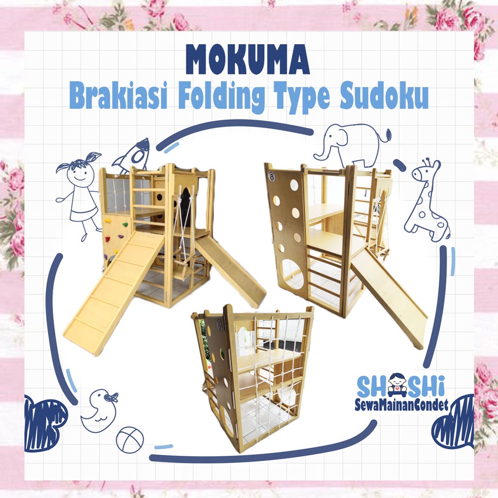 Sewa Mokuma Brakiasi Folding Type Sudoku