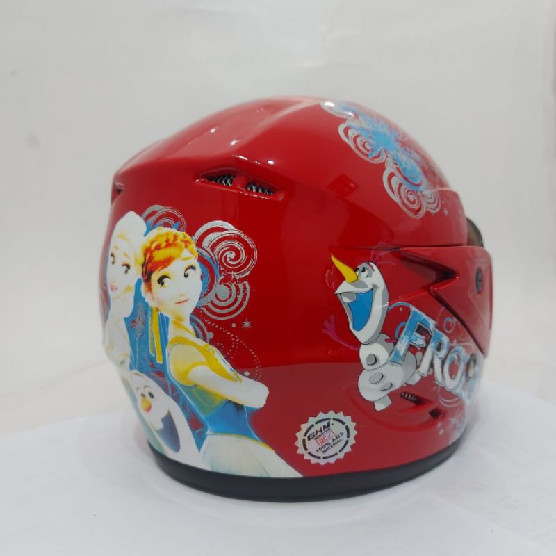 Helm Anak SKY Fozen 3 SD 9 Tahun