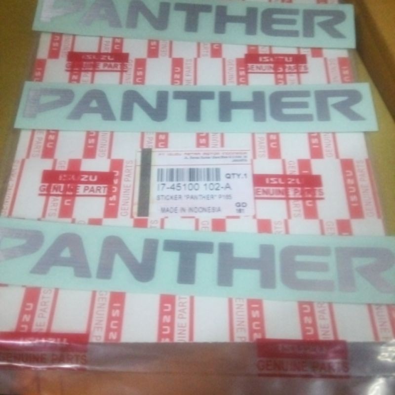 

stiker panther