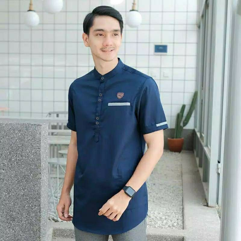 KEMEJA KOKO KURTA SIZE   S, M, L, XL