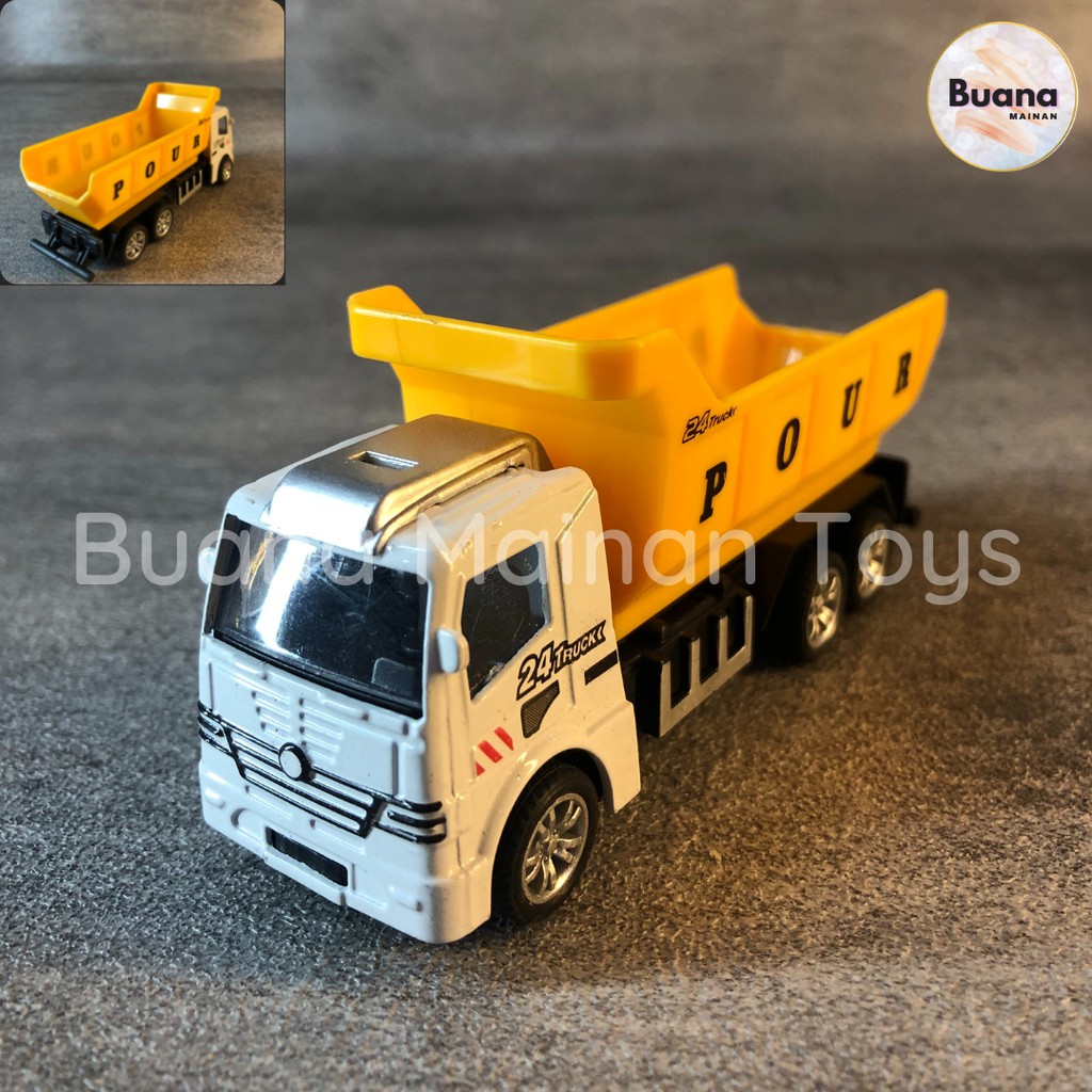 DIECAST TRUCK WORLD SCALE 1:55 MAINAN ANAK MOBIL MOBILAN KONSTRUKSI PEMADAM TRUK KEBERSIHAN KOTA