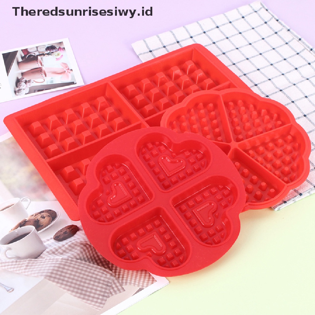 # Alat Rumah Tangga # Cetakan Waffle / Kue Bahan Silikon