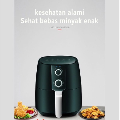 COD Air Fryer Mesin Penggorengan Tanpa Minyak Low Watt 3.2L Alat Masak Anti Lengket Electrik Terbaru