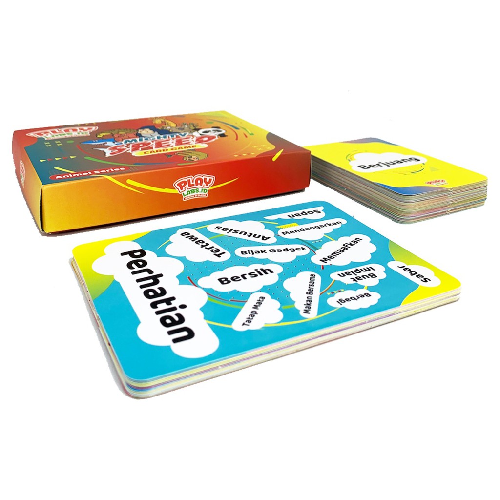 Mainan Kartu Pintar Mighty Speed Card Game