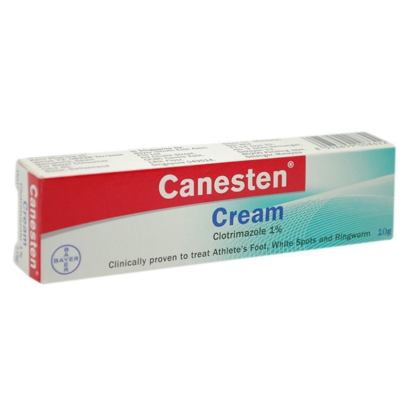 CANESTEN CR 10GR OBAT JAMUR PANU KADAS GATAL KULIT  ANTI FUNGI