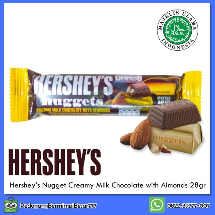 

Hershey's Hershey Nuggets Creamy Milk Chocolate with Almonds 28gr Best Seller