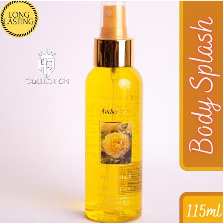 Parfum wanita Yves Laroche Amber Love Body Splash 115ml
