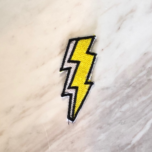 Patch / Bordir Petir Thunder