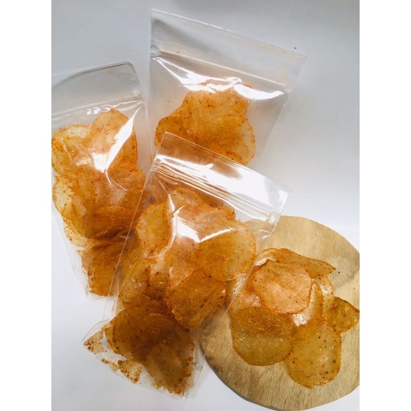 

KERIPIK KACA PEDAS DAUN JERUK / KRIPCA DAUN JERUK