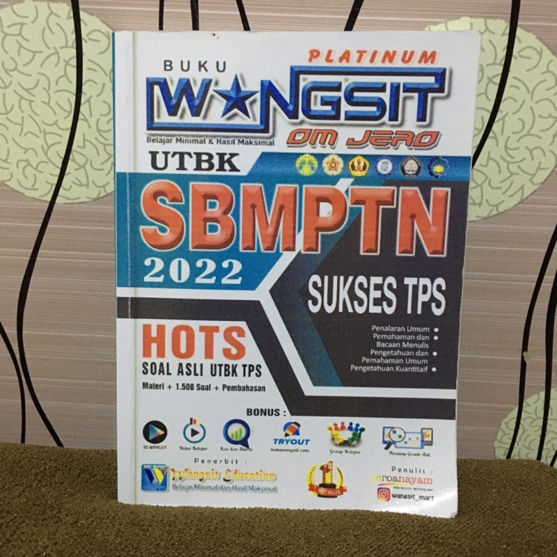 buku wangsit om jero sbmptn