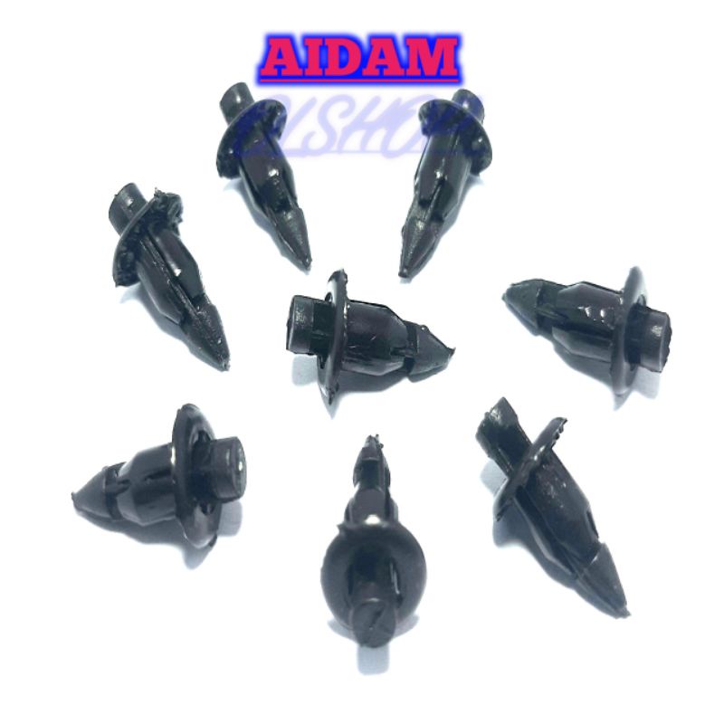 KLIP RIVET PLASTIK MOTOR YAMAHA NMAX HONDA VARIO SCOOPY YAMAHA NMAX AEROX LEXI MIO XRIDE UKURAN 6MM