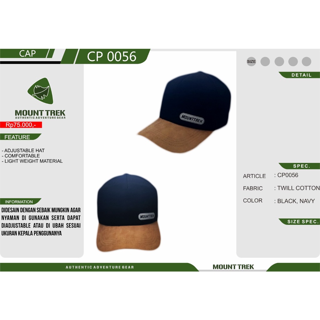 TOPI MOUNT TREK CP056