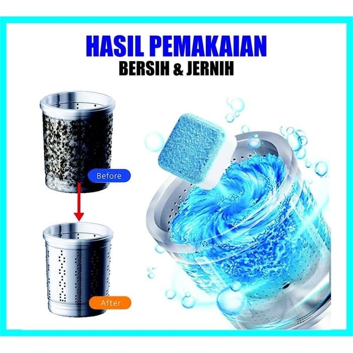 Tablet Pembersih Mesin Cuci / Deep Cleaning Washing / Penghilang Bau