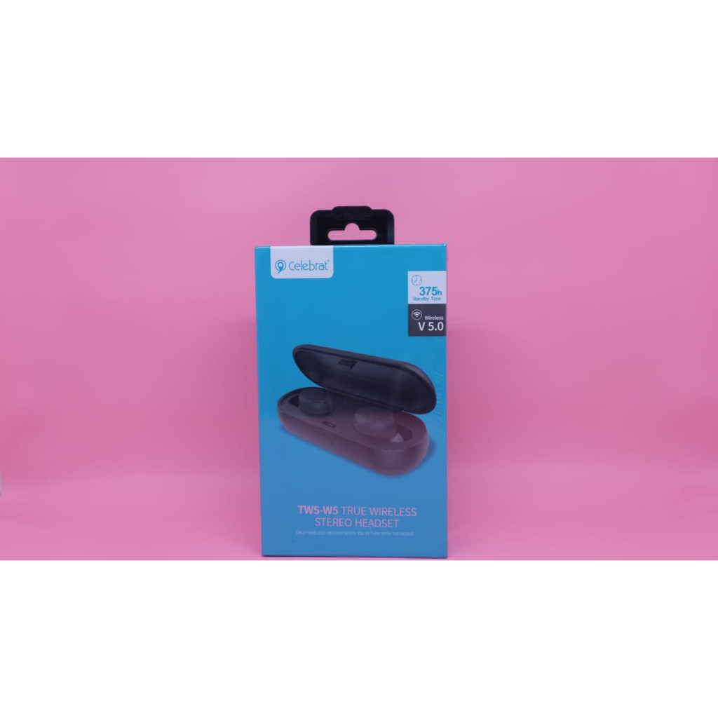 HF/HANDSFREE/HEADSET MODEL  FOR IPHONE SAMSUNG OPPO VIVO XIAOMIBLUETOOTH CELEBRAT TWS-W5