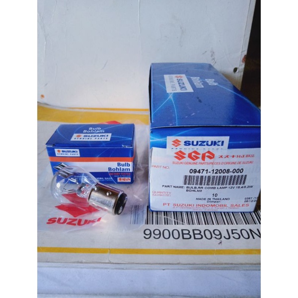 bohlam lampu stop rem belakang sgp