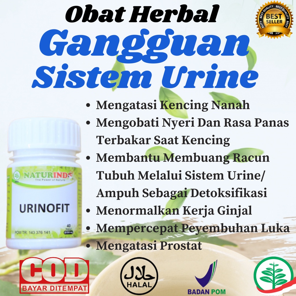 Obat Sifilis Kencing Nanah Genore Pria Dan Wanita Luka Kelamin Herpes Sipilis Raja Singa Infeksi Klamidia Virus HPV Kutil Kelamin Herbal Paling Ampuh Naturindo Urinofit Carcinofit COD Terlaris B POM-6
