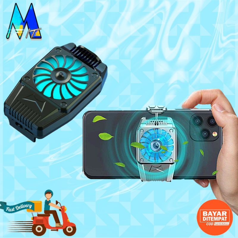 KIPAS PENDINGIN HP SMARTPHONE PHONE COOLER PORTABLE