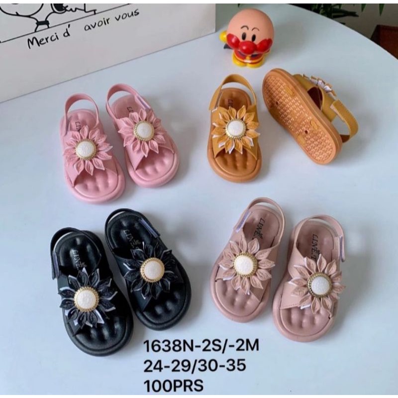 Sandal Tali Anak,Sandal Anak Perempuan,Sandal Anak Lucu,Empuk Ringan Nyaman dan Anti Selip