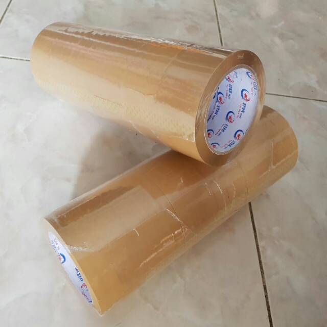 

Solatip Coklat / Lakban Coklat / Isolasi Merk Star Tape