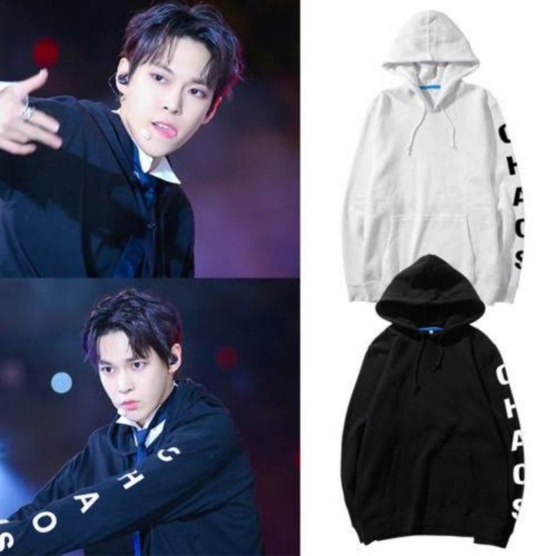 Jaket Hoodie Jumper NCT DoYoung Style CHAOS