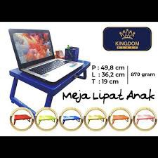 MEJA BELAJAR PLASTIK / MEJA LAPTOP PORTABLE MEJA LIPAT SERBAGUNA