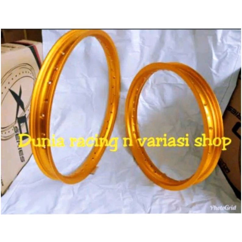 Velg Rossi SNI ring 18 21 Hole 28 Gold Velg Lebar 160-185 ring 18 21 28H SNI