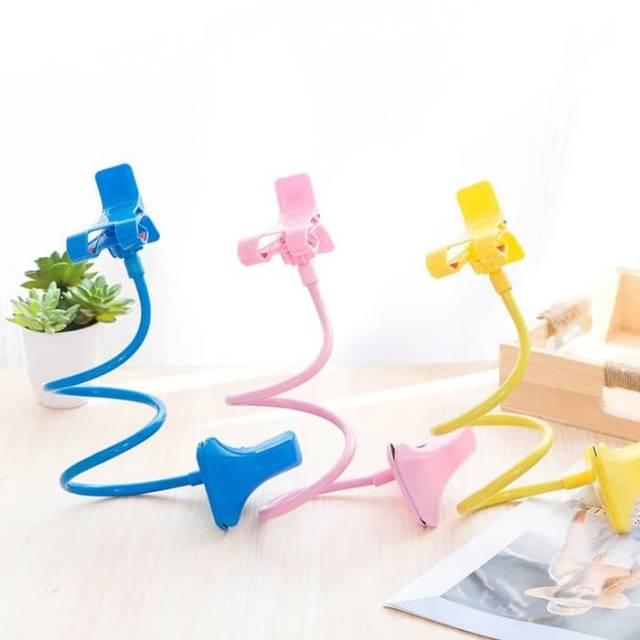 lazy pod / lazypod / jepitan narsis / jepsis / flexible holder for smartphone handphone