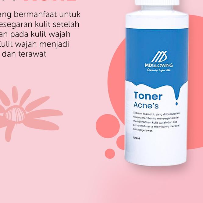 ☟ MDGLOWING Paket Acne R2 by MD GLOWING ⅍