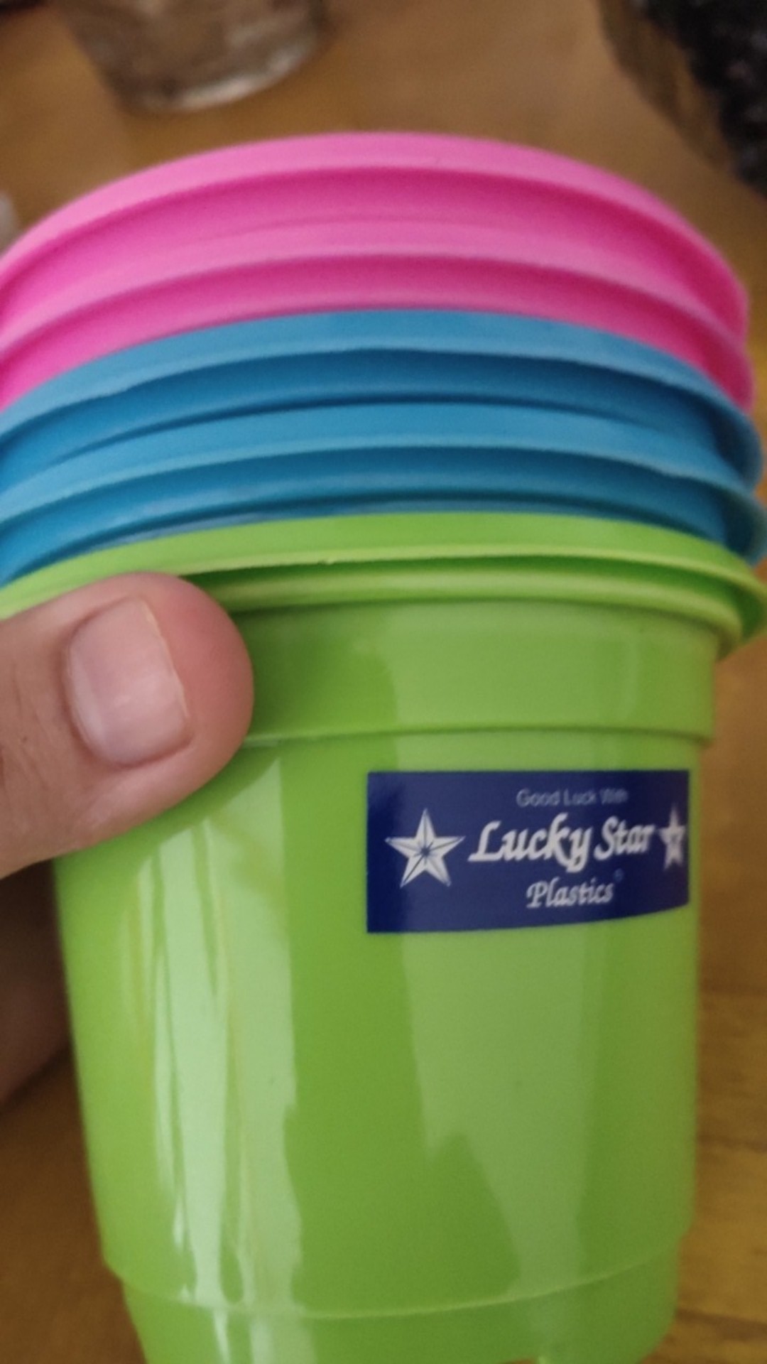 Pot Tanaman-bunga Bibit 9cm 5309-dx (lucky Star)