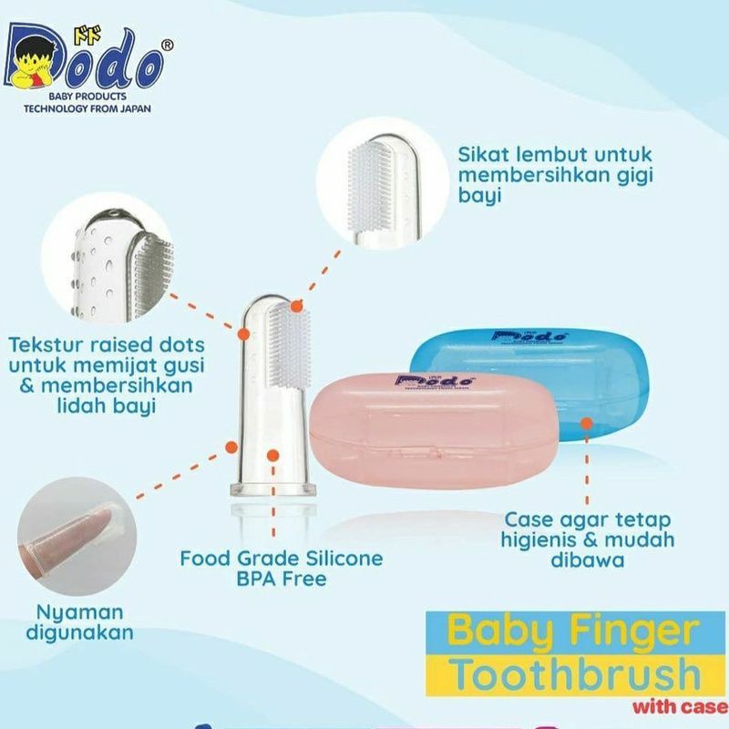 Baby Finger Toothbrush With Case